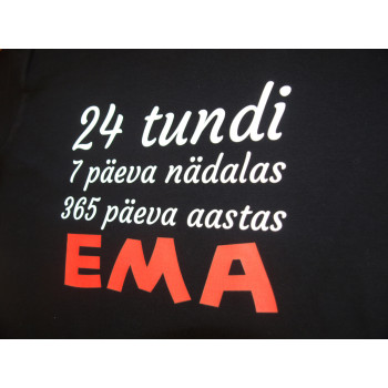 24 tundi 7 päeva nädalas 365 päeva aastas EMA