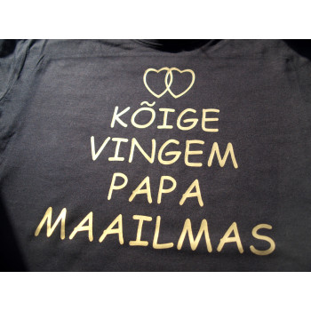 Kõige vingem papa maailmas (kuldse kirjaga)